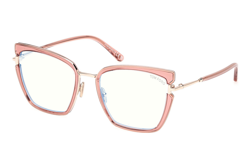 Tom Ford   FT5984-B 072 Glänzend Hell Pink