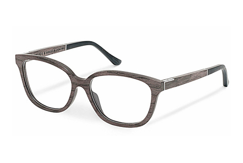 Lunettes design Wood Fellas Theresien (10921 black oak)