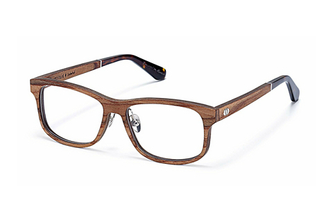 Lunettes design Wood Fellas Linderhof (10944 zebrano)