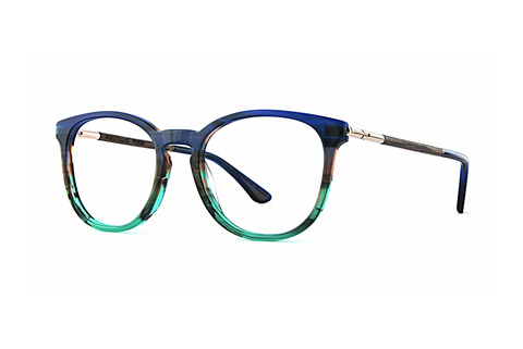 Eyewear Wood Fellas Pfersee (11002 walnut/blue)