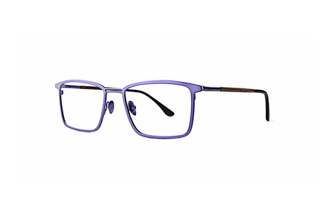 Lunettes design Wood Fellas Flip (11050 walnut lavendar)