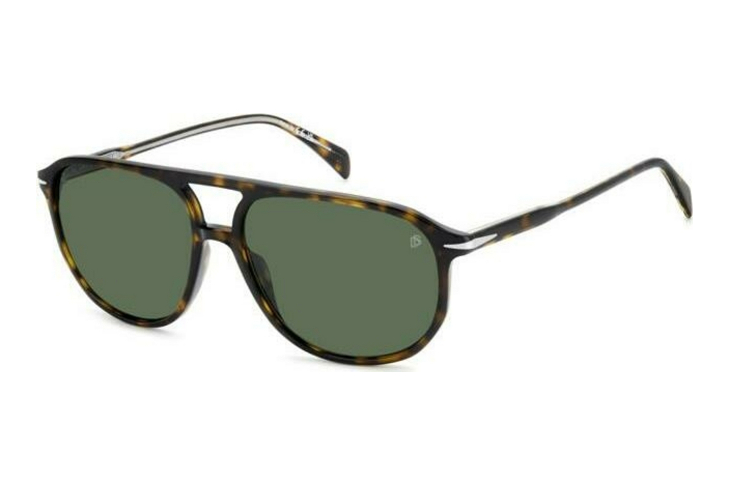 David Beckham   DB 1159/S 086/UC GREEN POLARIZEDHAVANNA