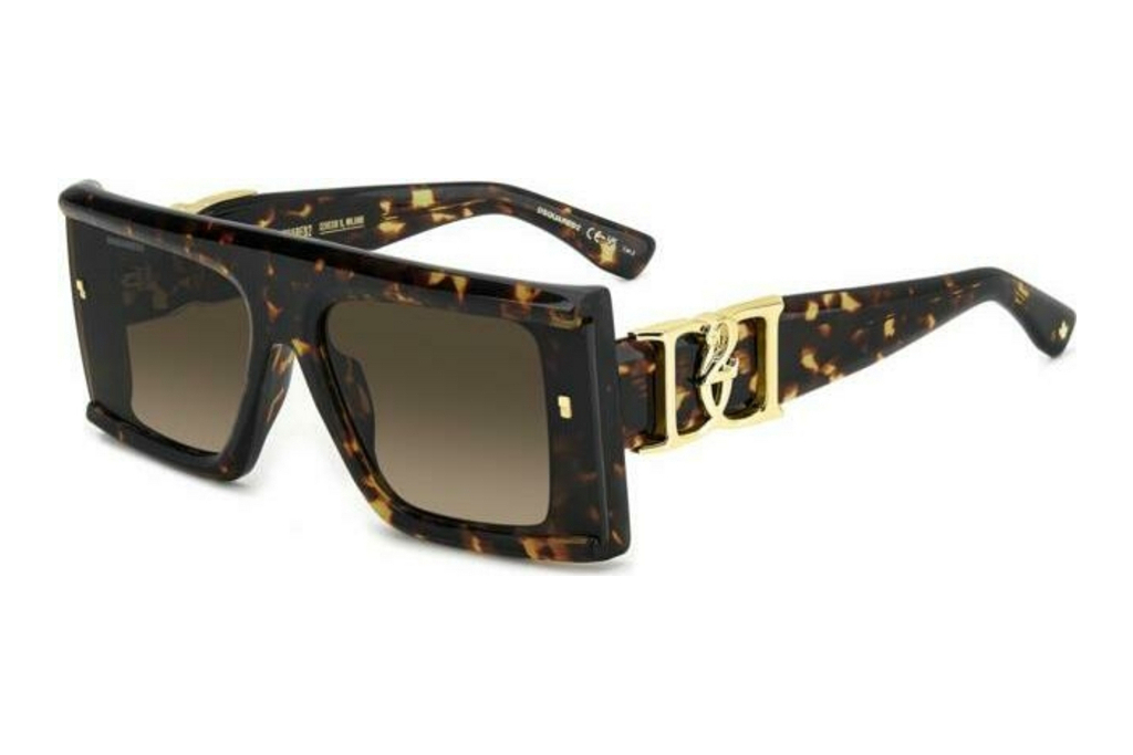 Dsquared2   D2 0169/S 086/HA BROWN SHADEDHAVANNA