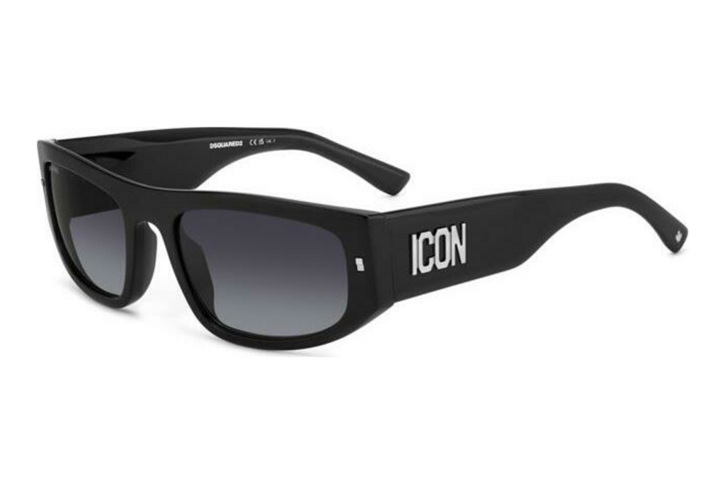 Dsquared2   ICON 0016/S 807/9O DARK GREY SHADEDSCHWARZ