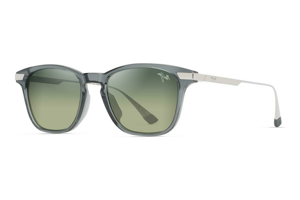 Maui Jim   ManaOlana HTS623-14 Maui HT™Shiny Trans Grey w/Silver