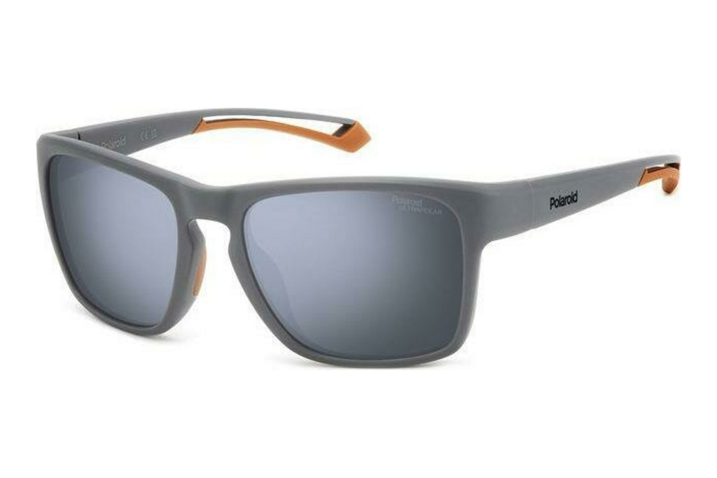 Polaroid   PLD 7052/S RIW/31 SILVER MIRROR POLARIZED HIGHTCONTRASTGRAU