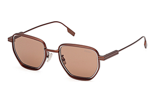 Ermenegildo Zegna EZ0256 38E braunMatt Dunkel Bronze