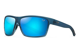 Maui Jim Alenuihaha B839-03S Blue HawaiiBlue Black Stripe