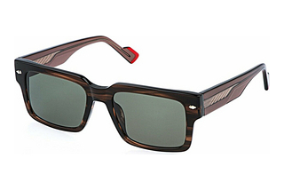 Sting SST557 0GEQ GREENBLACK GRAD.STRIPED BROWN/OCHRE