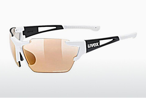 Ophthalmic Glasses UVEX SPORTS sportstyle 803 race cv vm white black mat