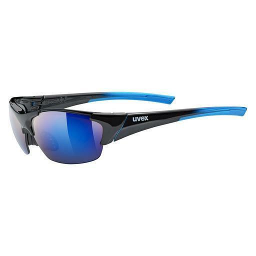 Ophthalmic Glasses UVEX SPORTS blaze III black blue