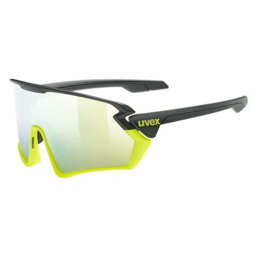 Lunettes de soleil UVEX SPORTS sportstyle 231 black yellow matt