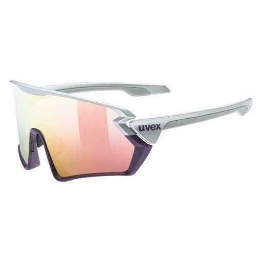 Lunettes de soleil UVEX SPORTS sportstyle 231 silver plum mat