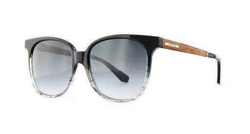 Ophthalmic Glasses Wood Fellas Aspect (11713 macassar/blk-gy)