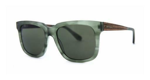 Ophthalmic Glasses Wood Fellas Morph (11727 smoked/green)